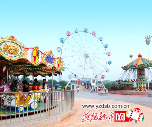 唐山最大多功能一体大型游乐园全面开放