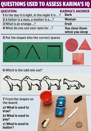 英2岁女孩IQ堪比霍金 智商160有文字天赋(图)