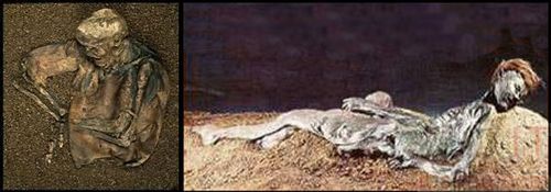 组图：探秘中外神秘木乃伊 制作手法各异