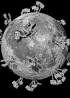 英国夫妻“倒卖月球”发大了 每英亩20英镑