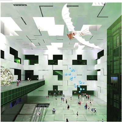 中国科技馆内部构造曝光 9月16日式对外开放_