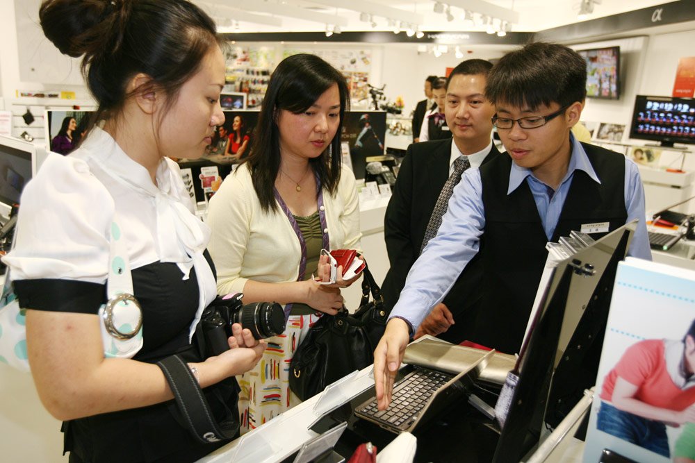 北京首家索尼销售体验店开业 超800种产品亮相