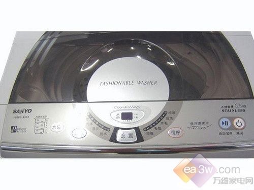 三洋6kg洗衣机京东热卖 特价送好礼_白电
