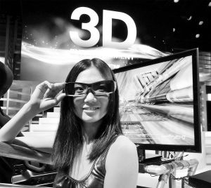 索尼在日本展出3D电视系统 预计明年可上市_