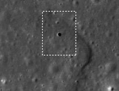 月球表面发现神秘“天窗”下方暗藏地下通道