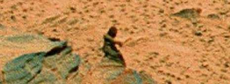 火星上发现疑似机械残片 疑为外星人遗留(图)