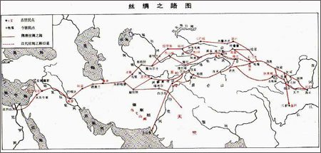 东西文化交流古道:丝绸之路7000公里