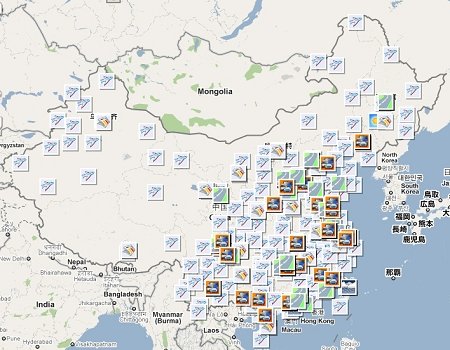 谷歌中国推春运地图提供火车天气航班等服务