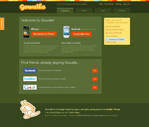 �ص��罻��Gowalla�Ƴ�Android�ͻ���(��ͼ)
