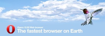 Opera 10.50正式发布 自称最快浏览器(图)