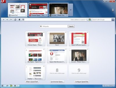 Opera 10.50正式发布 自称最快浏览器(图)
