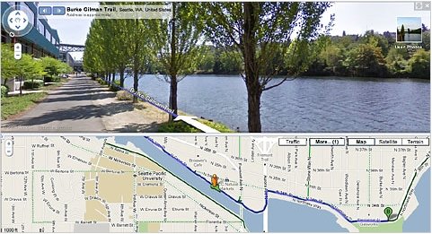 谷歌地图添加自行车路线提供骑行线路(图)