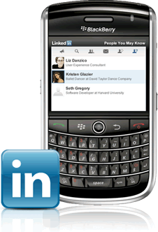 LinkedIn推黑莓应用：消息直接进入手机信箱