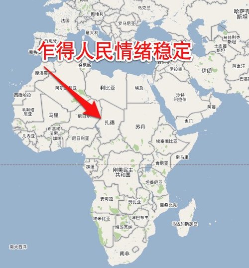 谷歌地图实现全球所有国家地名全部中文化