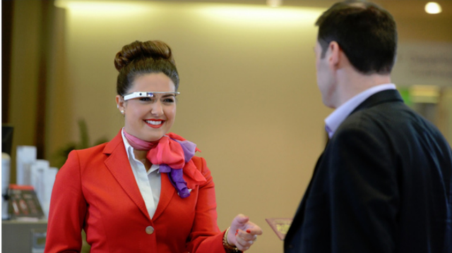 谷歌眼镜进入航空业 穿戴设备从企业应用出发