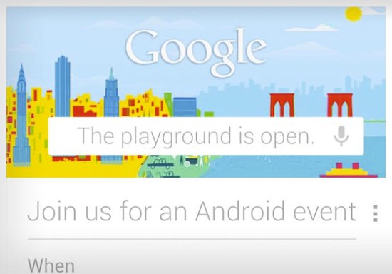 谷歌10月29日将发布Android 4.2及3款新产品