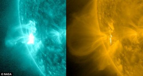 巨大磁场索导致太阳风暴 有助预报太空气候_科技