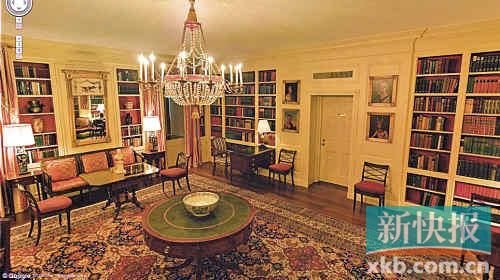 谷歌艺术计划启动在线白宫游 可游览13个房间