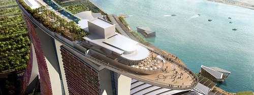 新加坡大型娱乐城将完工 楼顶设计成空中花园_科技_腾讯网