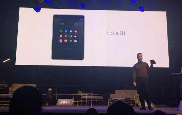 诺基亚发布新平板：Nokia N1
