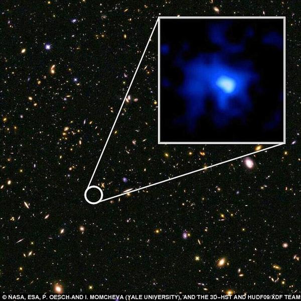 科学家测定最遥远星系：距离我们131亿光年