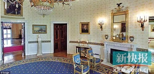 谷歌艺术计划启动在线白宫游 可游览13个房间