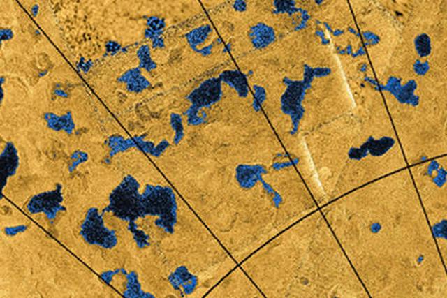 美欧科学家发现土卫六上存在&ldquo;落水洞&rdquo;地形