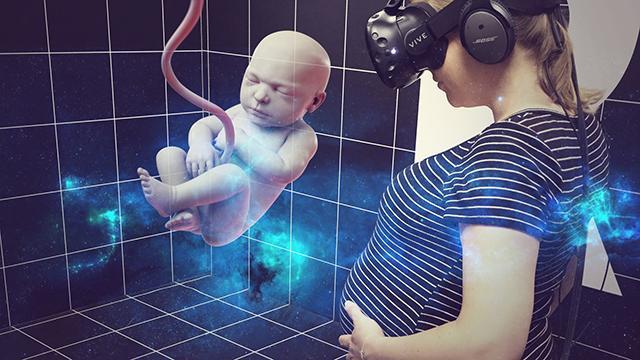 宝宝还没出生 准妈妈就能用VR看到孩子的模样