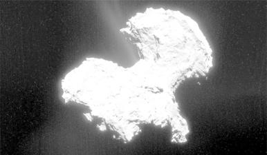 为什么彗星拖着长长尾巴？