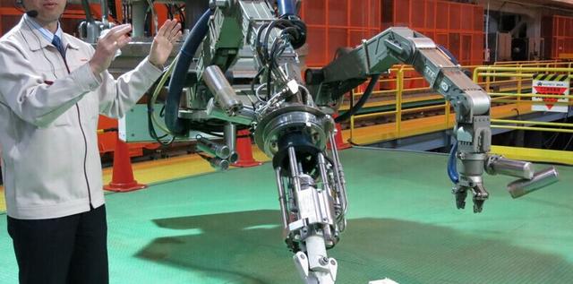 東芝開發出巨型機器人 協助清除福島核反應堆