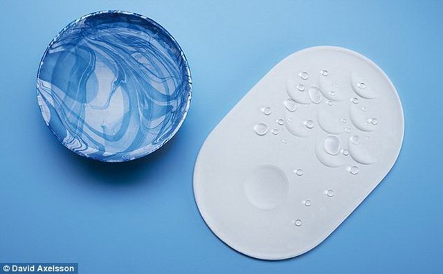 新型自清洁餐具无需清洗 不附着灰尘和水