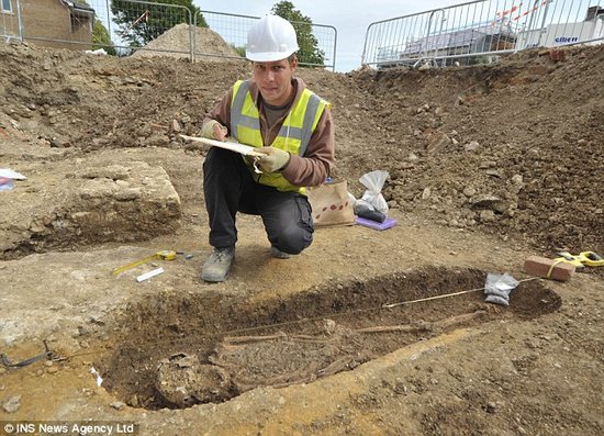 英重建公寓地下发现守护神遗骸 距今约1400年