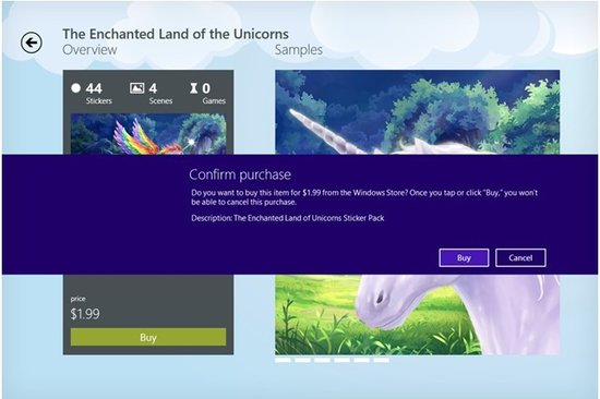 微軟Windows Store付費應(yīng)用提供7天試用期（騰訊科技配圖）