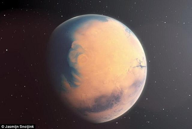 50万年前火星表面尚存在液态水！