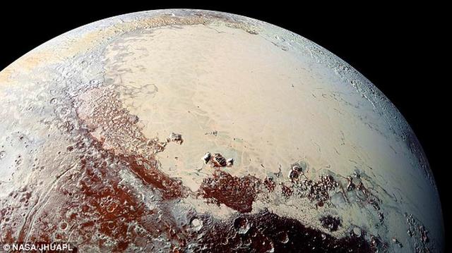 最新研究表明冥王星存在一个神秘巨型冰川