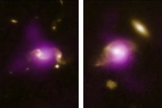 星系之间碰撞是超大质量黑洞形成真实原因