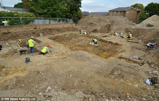 英重建公寓地下发现守护神遗骸 距今约1400年