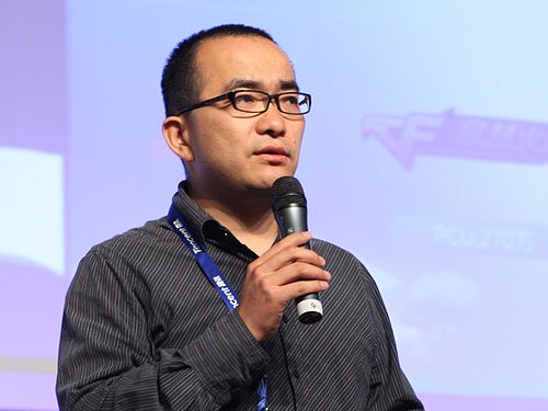 图文：腾讯游戏副总裁王波致辞