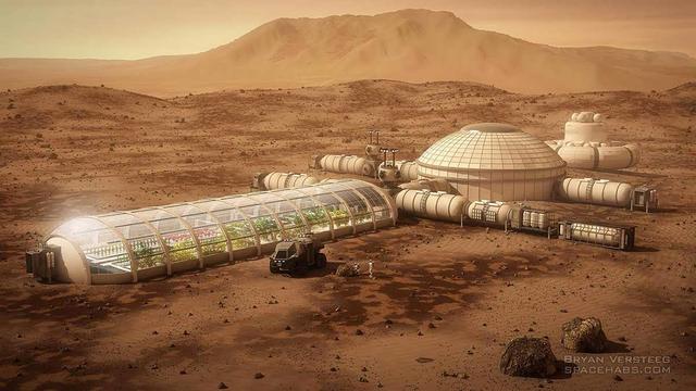 科学家构想被基因改造后的人类殖民火星
