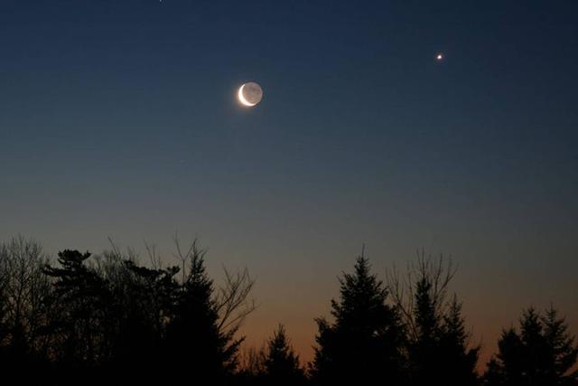 早春二月 可见金星合月等四大天象