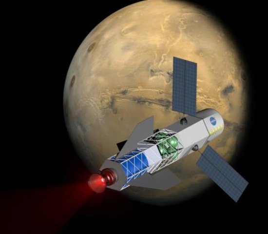 科学家设计核聚变火箭:火星之旅只需数个月