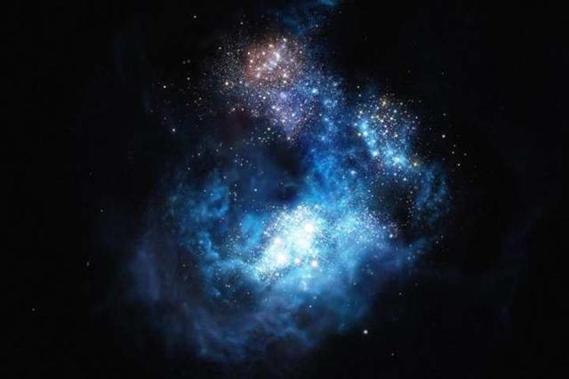 科学家发现早期宇宙最亮的星系与第一代恒星