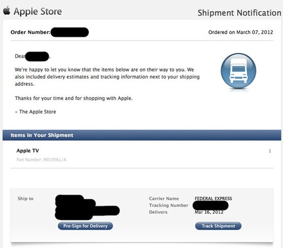 新款苹果机顶盒开始发货 部分用户或提前收货