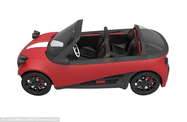 3D打印电动汽车明年预售 售价53000美元