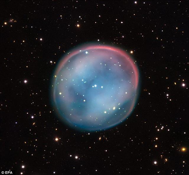 天文学家观测到类太阳恒星死亡后的样子