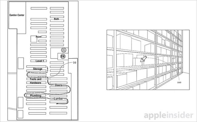 这项专利表明苹果发力AR的最新成果是室内导航