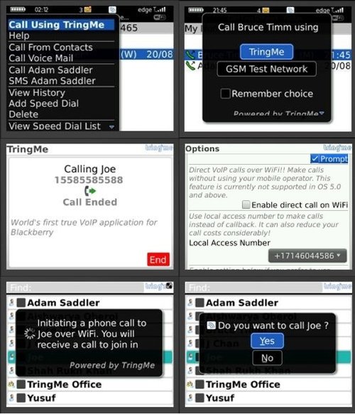 首个黑莓手机VoIP电话应用发布