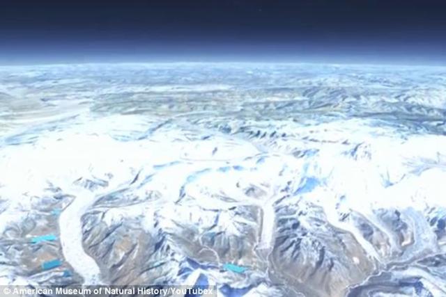 从高山到宇宙边缘:数字地图展示迷人时空