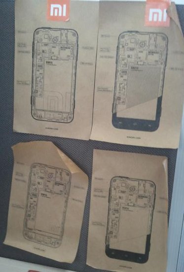 小米手机电路设计图曝光：似iPhone 可换电池