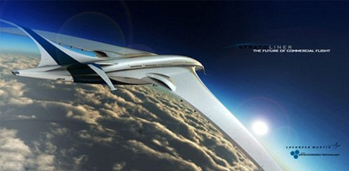概念喷气飞机零污染 不加油可达全球各地(图)
